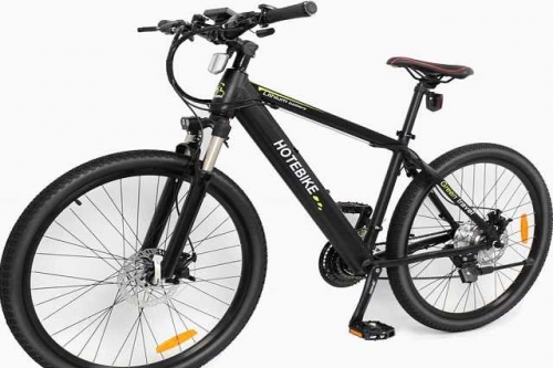Электровелосипед HoteBike 350Вт Черный Электровелосипед HoteBike 350Вт Черный