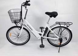 Электровелосипед 350Вт HoteBike Белый Электровелосипед 350Вт HoteBike Белый