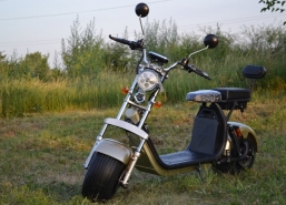 Электроскутер City Coco 1500W (1 АКБ 60V12Ah) ПЕРЕДНИЕ-ЗАДНИЕ ПОВОРОТНЫЕ СИГНАЛЫ